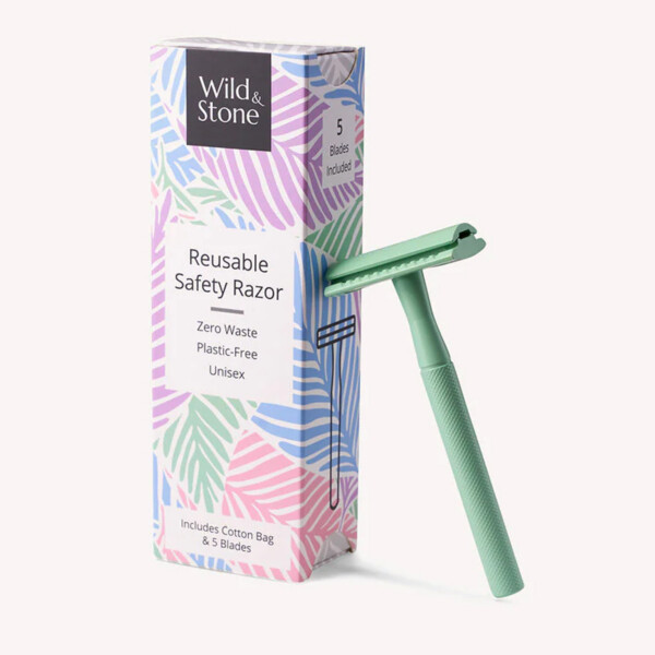 Reusable Safety Razor - Green