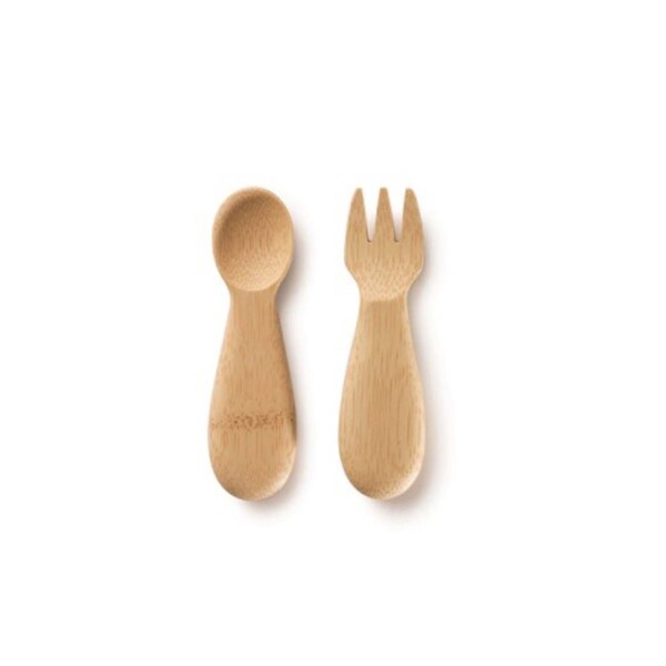 Bamboo Baby Fork & Spoon (12m+)