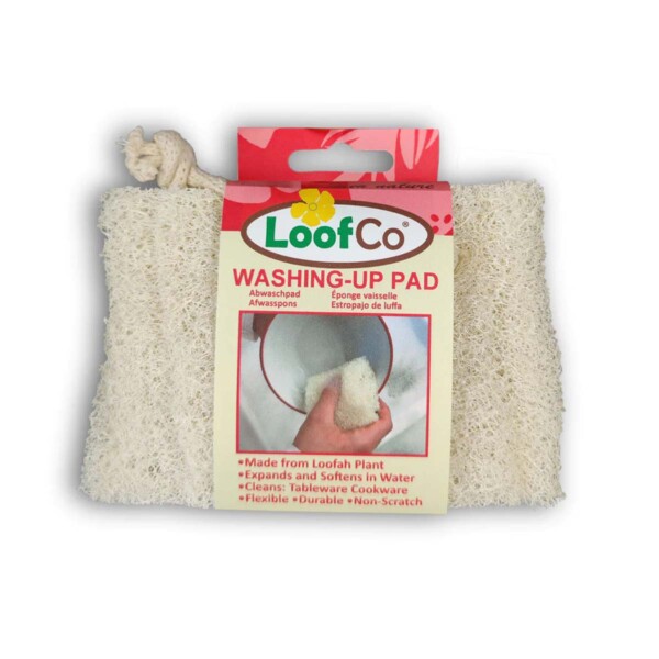 Loofah Washing Up Pads - 2 Pack