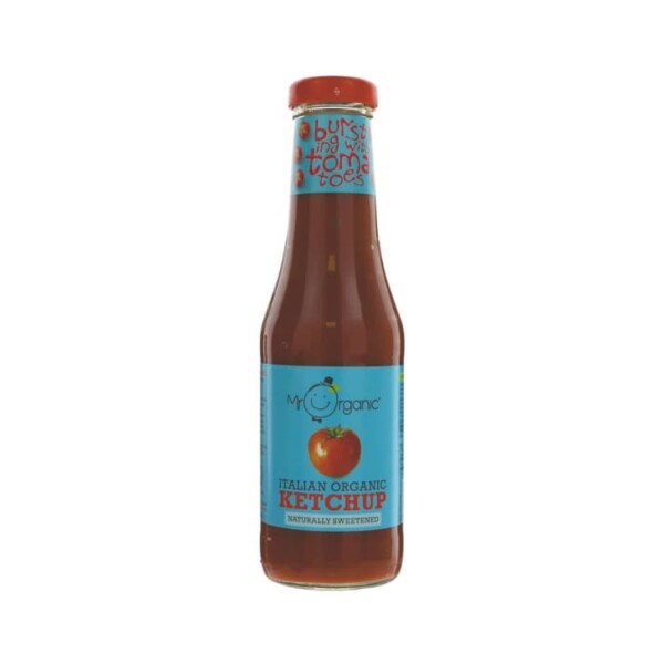 Naturally Sweetened Organic Italian Ketchup - 480g