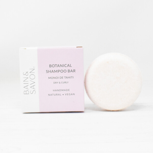 Shampoo Bar – Monoi De Tahiti – Dry + Curly Hair