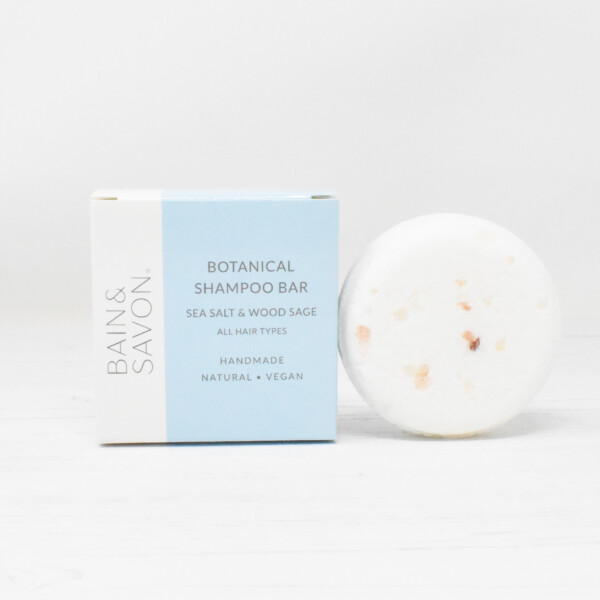 Botanical Shampoo Bar – Sea Salt & Wood Sage