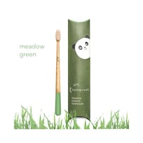 Children’s Bamboo Toothbrush Meadow Green – Soft Bristles