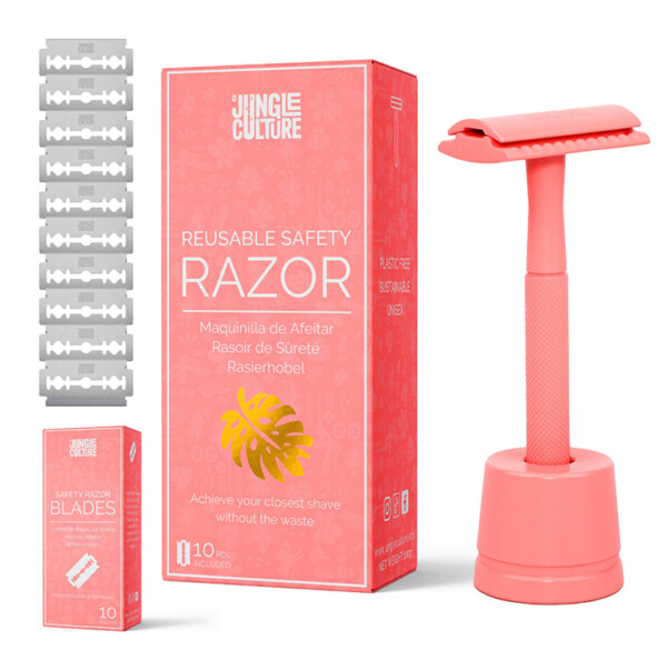 Jungle Culture Safety Razor Stand - Hot Pink