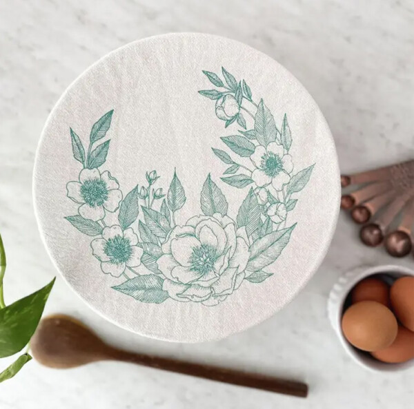 Large Cotton Bowl Cover - 10" - Image 3