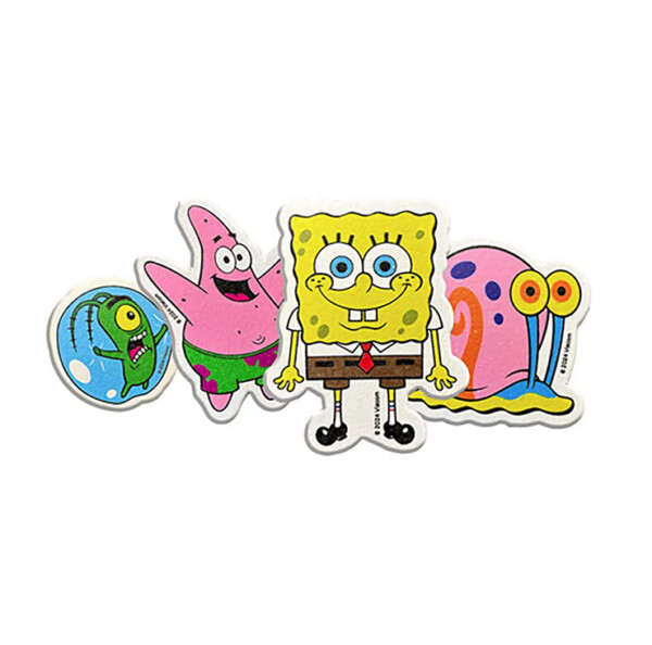 Eco Egg x SpongeBob Pop Up Sponges - Pack of 4 - Image 2