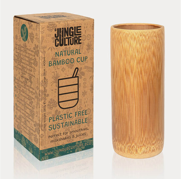 Natural Bamboo Drinking Cup - 500ml