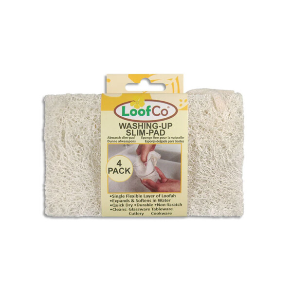 Washing-Up Slim Pad - 4 Pack