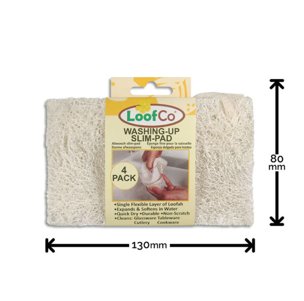 Washing-Up Slim Pad - 4 Pack - Image 2