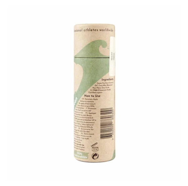 All Natural Mineral Zinc Sun Stick - SPF 50 - Mint Green - Image 2