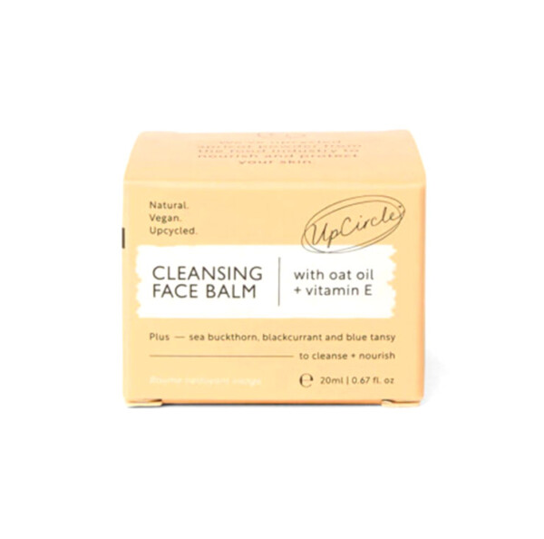 Cleansing Face Balm with Oat Oil + Vitamin E - Travel Size 20ml