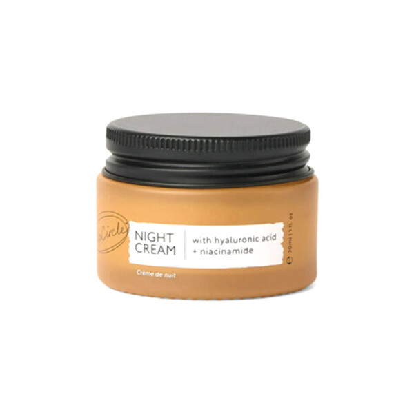 Night Cream with Hyaluronic Acid + Niacinamide - Travel Size 30ml