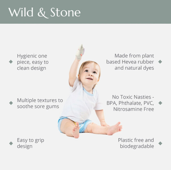 Natural Rubber Teether - Eloise the Elephant - Image 3