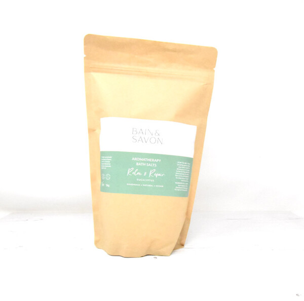 Aromatherapy Bath Salts - Relax and Repair - 1kg