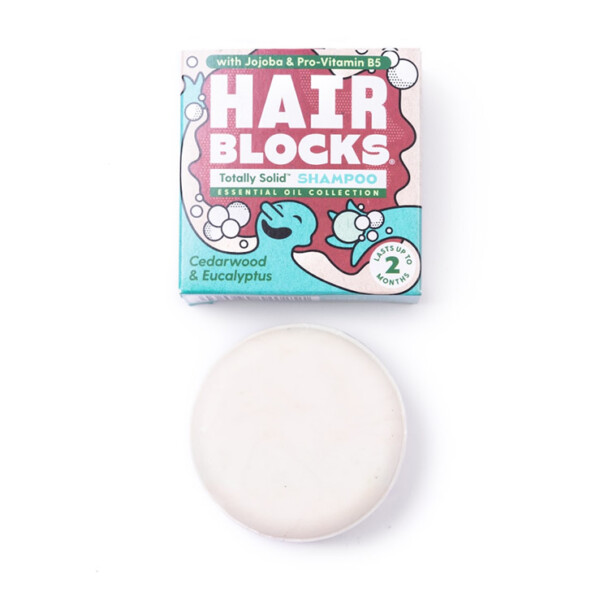 Hair Block - Cedarwood and Eucalyptus - Essential Oil Collection 85g