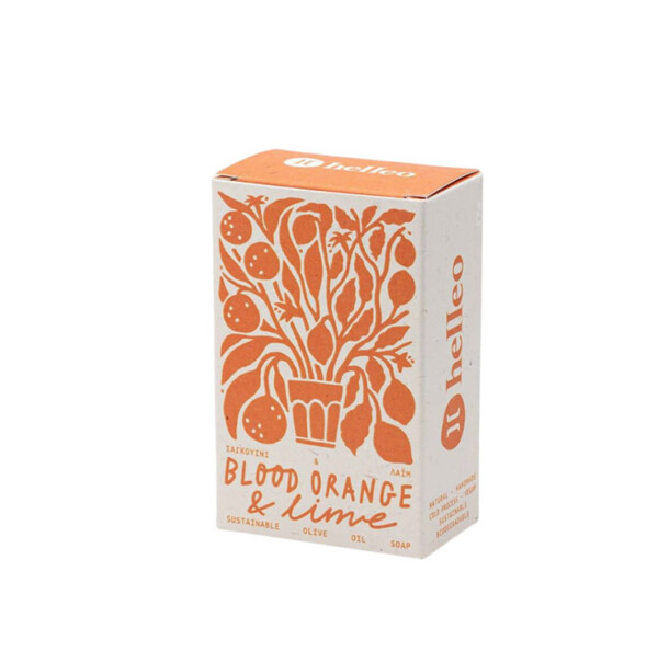 Olive Oil Soap – Blood Orange and  Lime – 125g