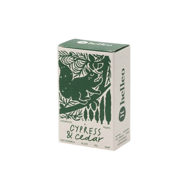 Olive Oil Soap – Cypress and Cedar – 125g