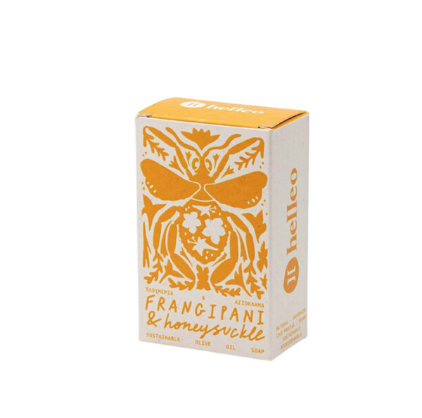 Olive Oil Soap – Frangipani and Honeysuckle – 125g