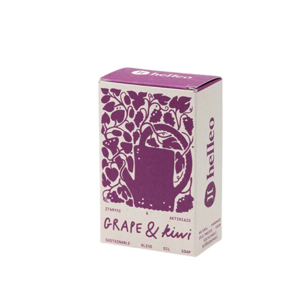 Olive Oil Soap – Grape and Kiwi – 125g