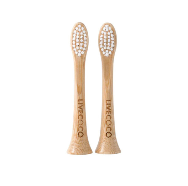 Bamboo Brush Heads - Philips Sonicare Compatible - Medium Bristles