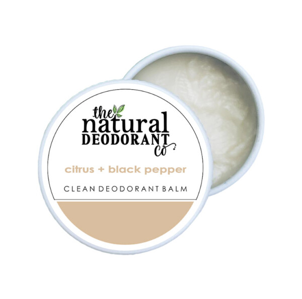 Clean Deodorant Balm Citrus & Black Pepper - Mini 10g