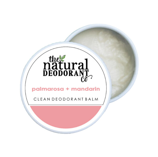 Natural Clean Deodorant Balm - Palmarosa & Mandarin Mini 10g