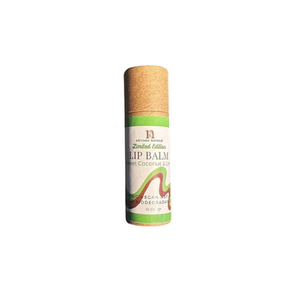 Organic Sweet Coconut & Lime Limited Edition Lip Balm - 10g