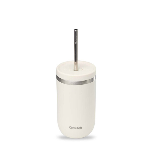 Stainless Steel Insulated Cold Cup – Matt Sand – 470ml