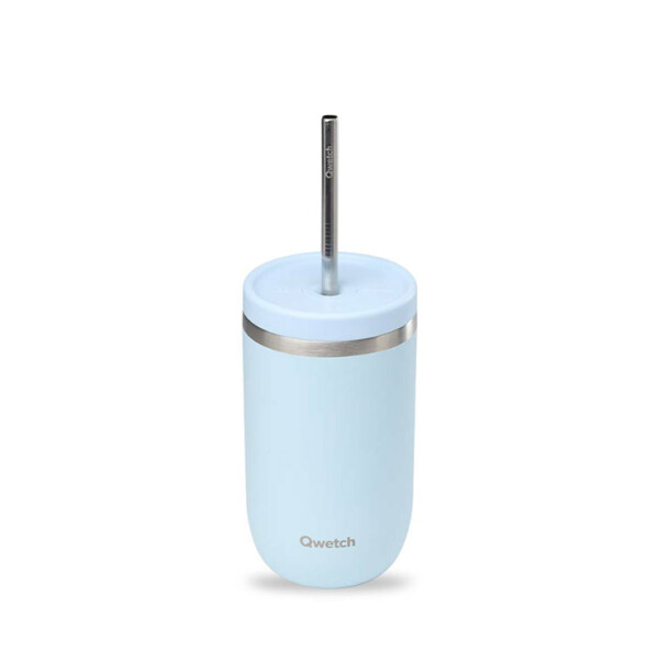 Stainless Steel Insulated Cold Cup - Pastel Blue - 470ml