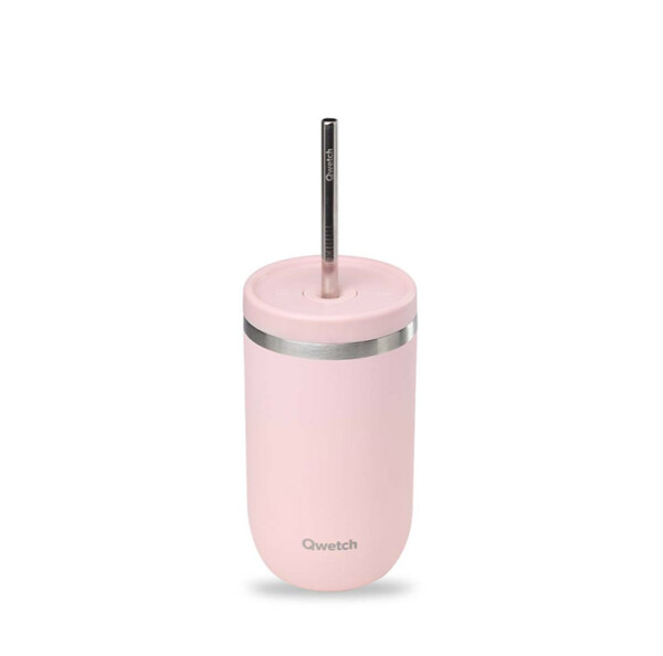 Stainless Steel Insulated Cold Cup - Pastel Pink - 470ml