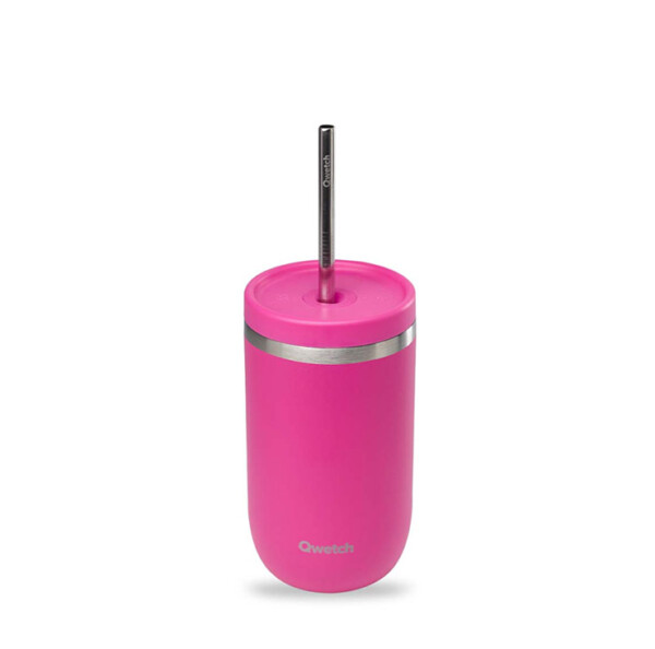 Stainless Steel Insulated Cold Cup – Matt Magenta – 470ml