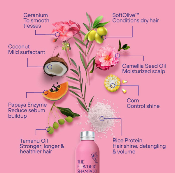 Hydrating Powder Shampoo - Dry & Fragile 20g-100g - Image 3