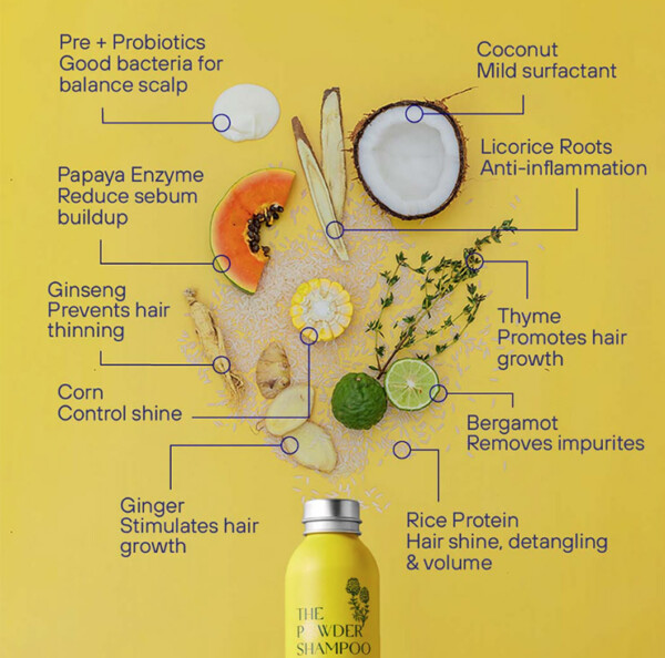 Invigorating Powder Shampoo- Thinning & Ageing  20g-100g - Image 5