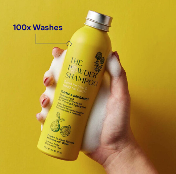 Invigorating Powder Shampoo- Thinning & Ageing  20g-100g - Image 4