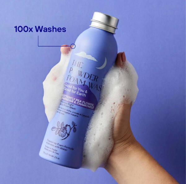 Relaxing Night Powder Body Foam Wash - 20g-100g - Image 2