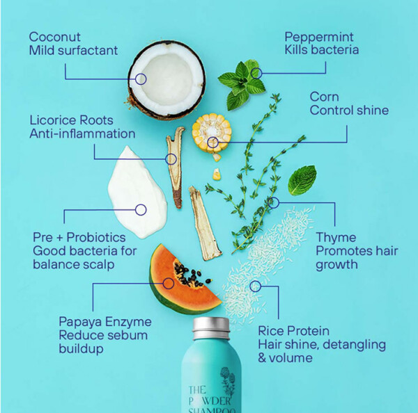 Purifying Powder Shampoo - Oily Scalp & Limp Hair 20g-100g - Image 3