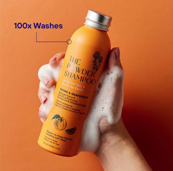 Strengthening Powder Shampoo - Normal & Sensitive 20g-100g - Image 2