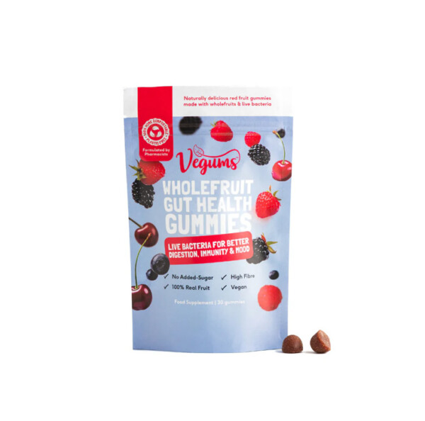 Vegums Wholefruit Gut Health Gummies - 30 pack