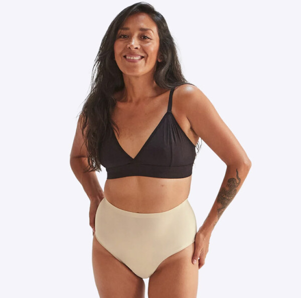 WUKA Drytech Midi Brief- For Light Leaks - Nude