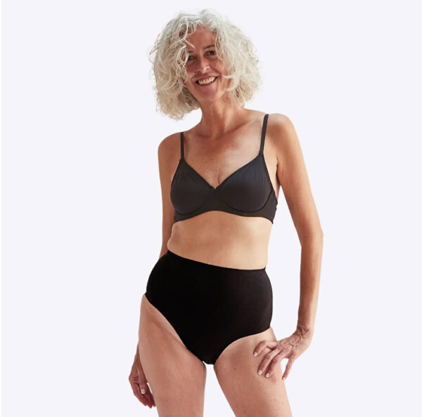 WUKA Drytech High Waist - For Light Leaks - Black
