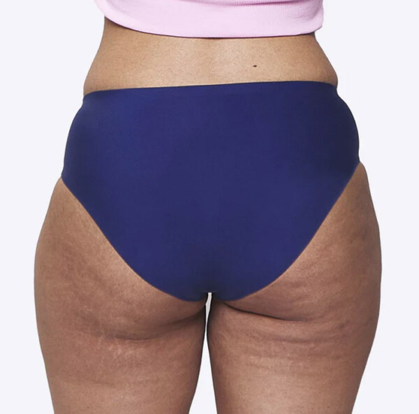 Teen Stretch Seamless Period Pants- Heavy Flow -Blue - Image 2