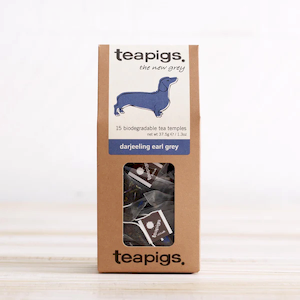Plastic Free Darjeeling Earl Grey Tea Bags - 15 Tea Temples