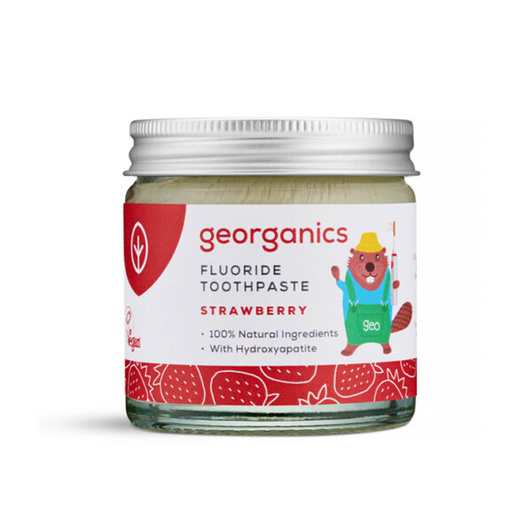 GeoKids Fluoride Toothpaste - Strawberry