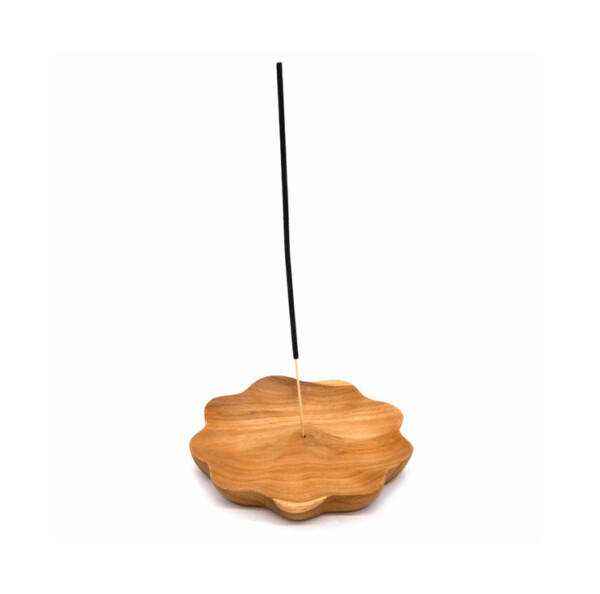 Flower Wooden Incense Holder