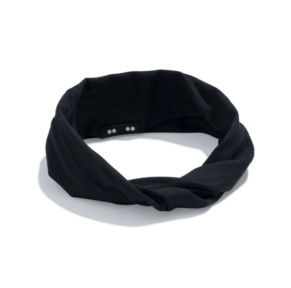 Organic Twist Headband - Jet Black