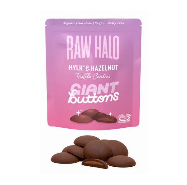 Mylk and Hazelnut Giant Chocolate Buttons - 100g