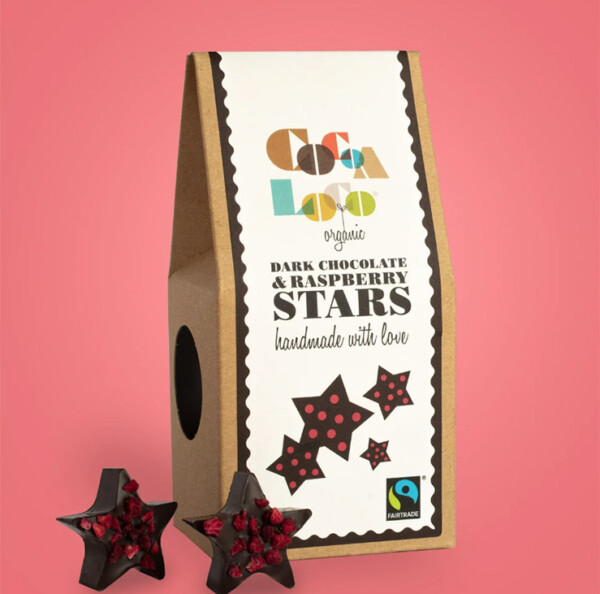 Dark Chocolate and Raspberry Stars - Image 2