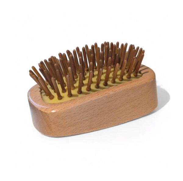 Wooden Bamboo Detangling Brush