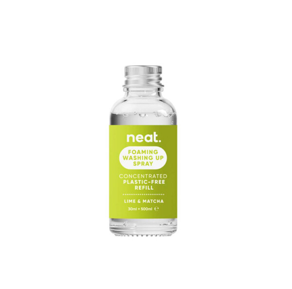 Foaming Washing Up Spray Refill  – Lime & Matcha