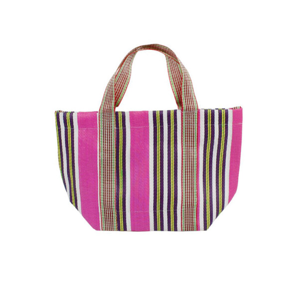 Recycled Woven Lunch Bag – Fire